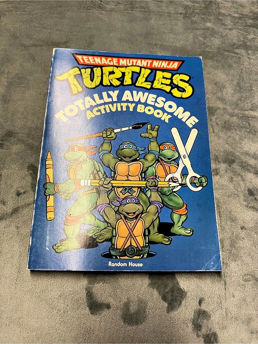 Random House Teenage Mutant Ninja Turtles Totally Awesome Activity Book Activity